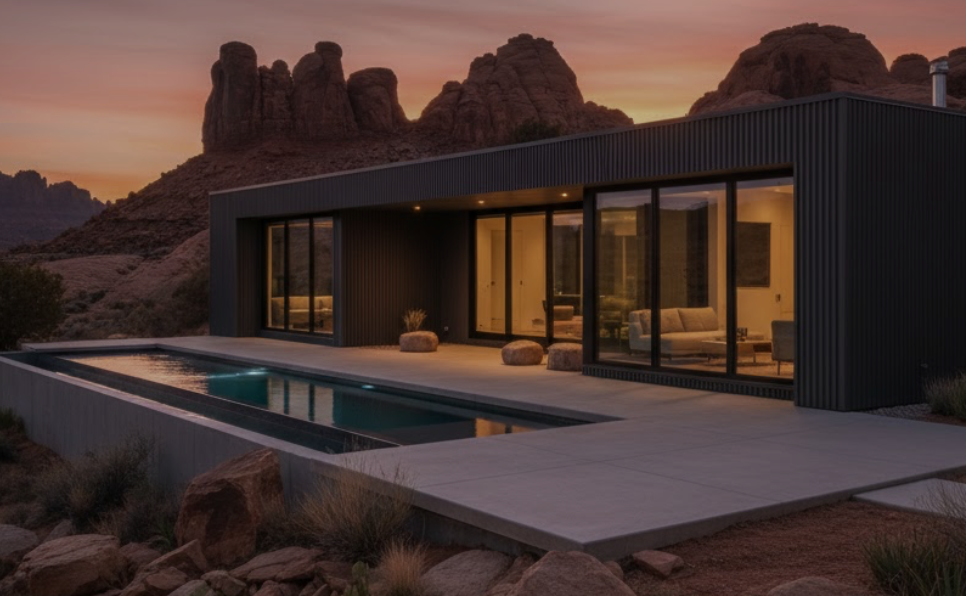 Casas modulares de acero (steel framing) para climas fríos en España: aislamiento, puentes térmicos y confort en 2026